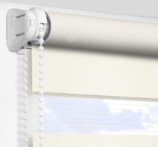 Рулонные шторы День-Ночь - Монца кремовый 23