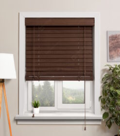 Деревянные жалюзи 50 мм, цвет 42 Орех